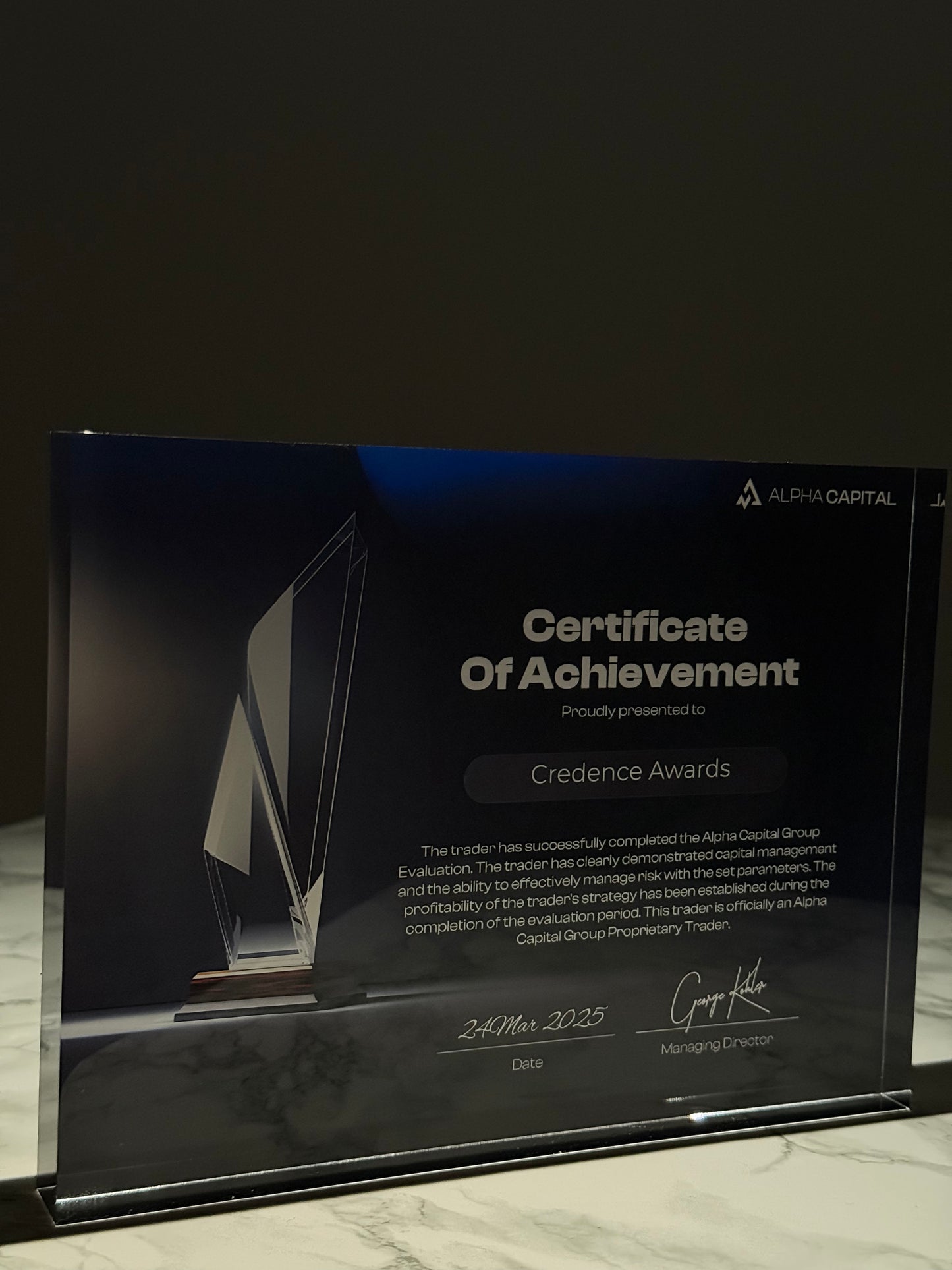 The Traders Award